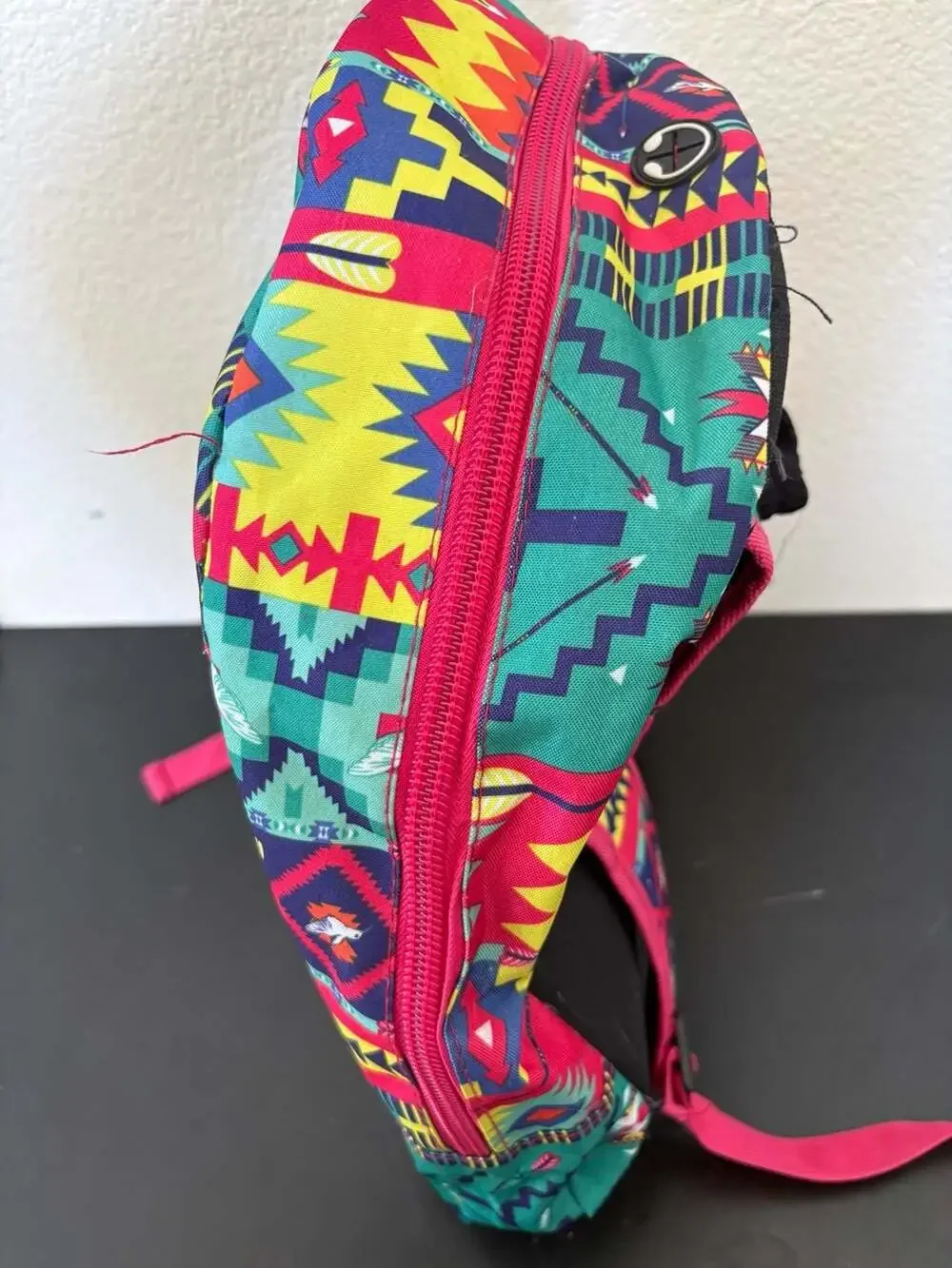 Eaglesport Southwestern Aztec Eagle Print Backpack Multicolor School Book Bag